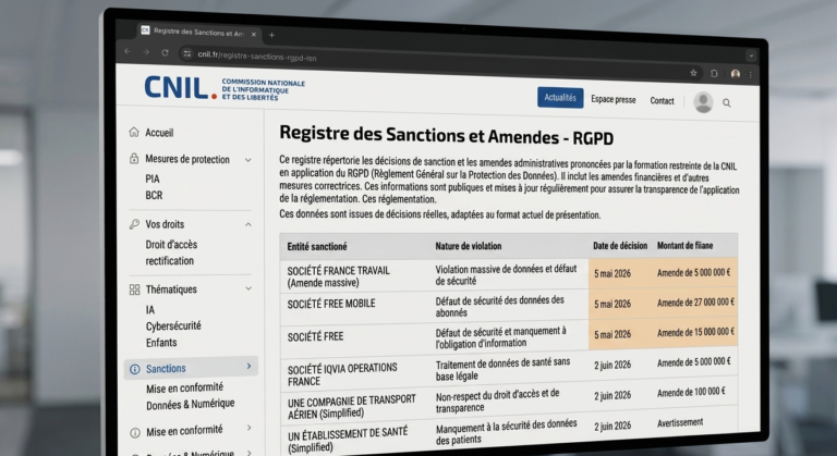 RGPD et PME : ce que vous devez mettre en place en 2026
